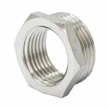 Футорка STI 2″ x 1″ никелированная Футорка STI 2″ x 1″ никелированная