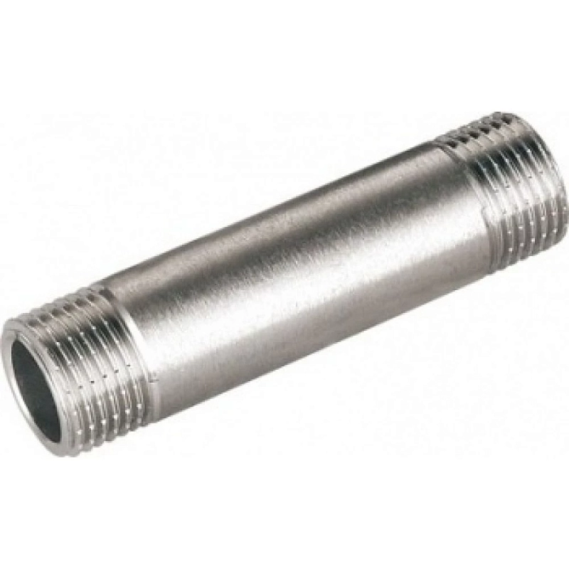 Бочонок Remsan 3/4″x130 мм Ду25х130мм Ру16, наружная резьба, удлиненный, никелированный